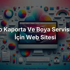 Oto Kaporta ve Boya Servisleri İçin Web Sitesi