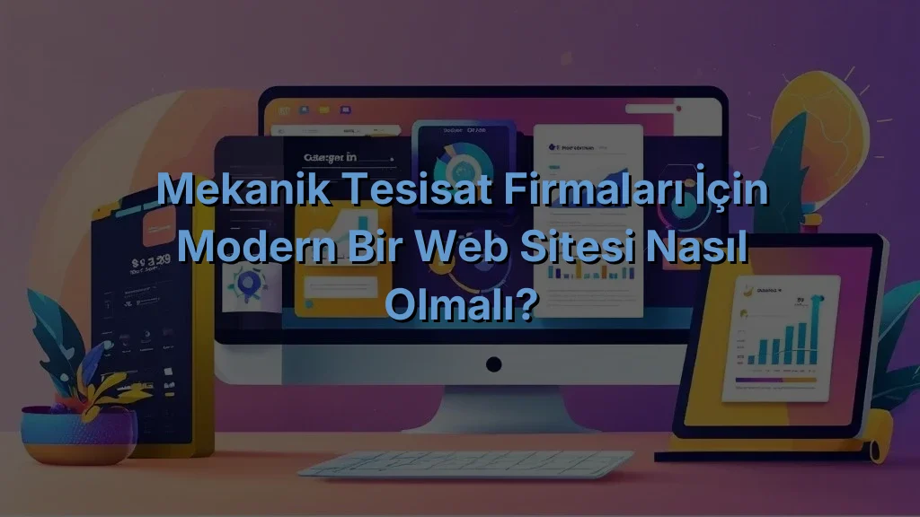 Mekanik Tesisat Firmaları İçin Modern Bir Web Sitesi Nasıl Olmalı?