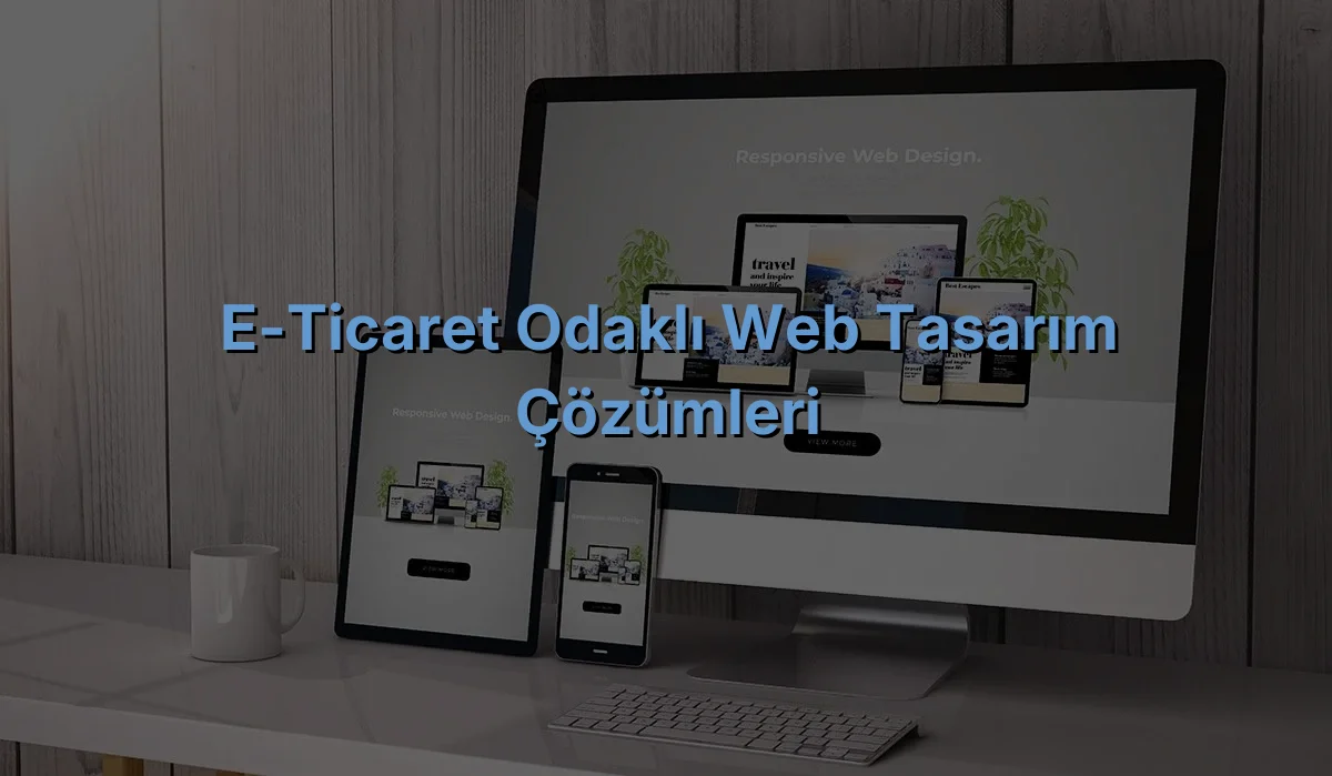 
E-Ticaret Odaklı Web Tasarım Çözümleri
